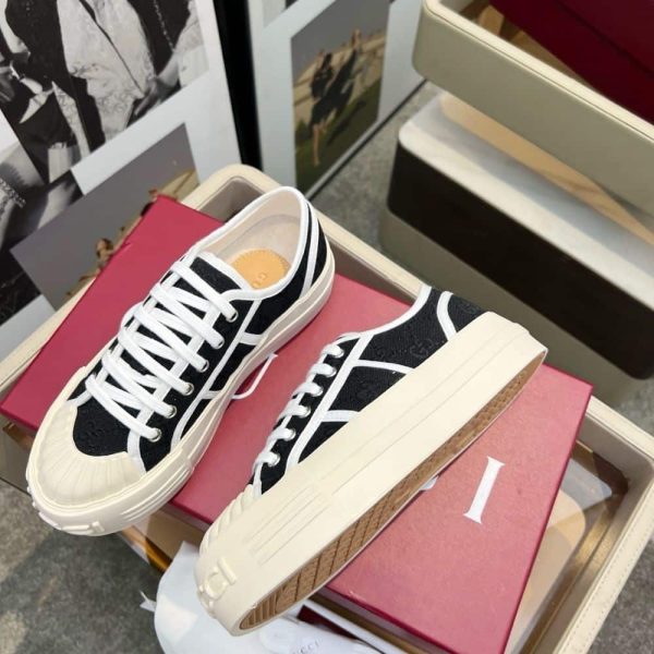 GUCCI WOMEN CHUNKY SNEAKER BLACK 816879 FABZZ 1062