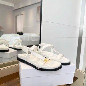 CELINE MAUD SANDAL WITH TRIOMPHE WHITE 362225042C 01BC