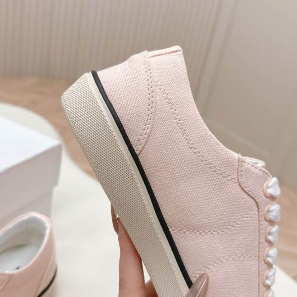 CELINE ALAN SNEAKERS WITH TRIOMPHE IN CANVAS ROSEWOOD 363675148C 24RW