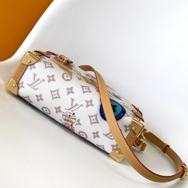 LOUIS VUITTON SIDE TRUNK MM MONOGRAM DUNE 23CM M14606