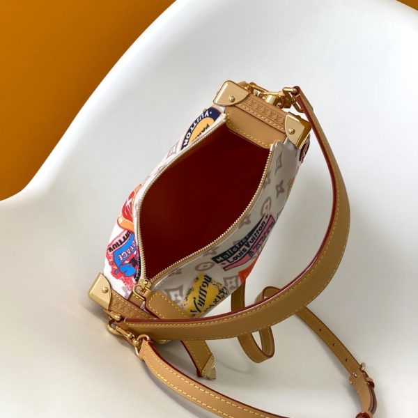 LOUIS VUITTON SIDE TRUNK MM MONOGRAM DUNE 23CM M14606