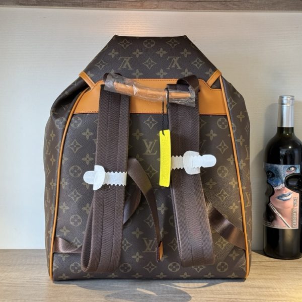 LOUIS VUITTON MONTSOURIS CARGO BACKPACK MONOGRAM ARCHIVE BROWN 39CM M14015