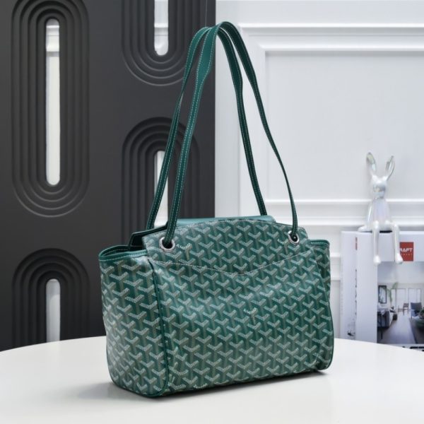 GOYARD ROUETTE SOUPLE BAG GREEN 31CM ROUETTPMLTY09CL09P