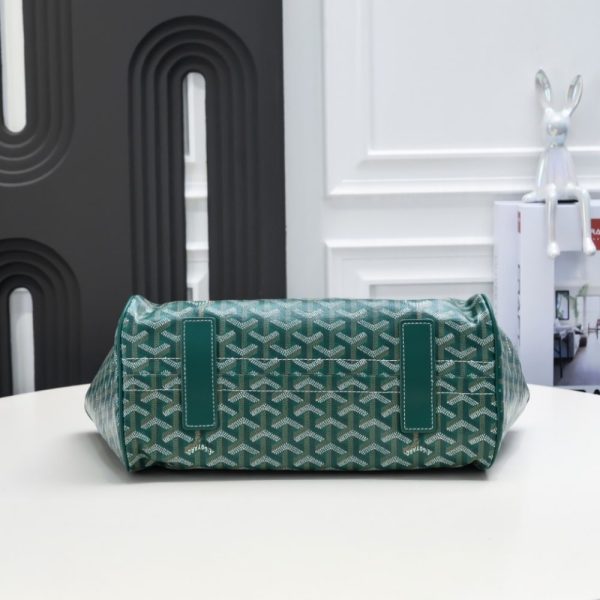GOYARD ROUETTE SOUPLE BAG GREEN 31CM ROUETTPMLTY09CL09P