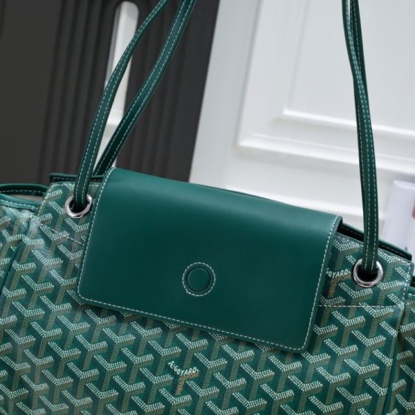 GOYARD ROUETTE SOUPLE BAG GREEN 31CM ROUETTPMLTY09CL09P