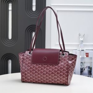 GOYARD ROUETTE SOUPLE BAG BURGUNDY 31CM ROUETTPMLTY33CL33P