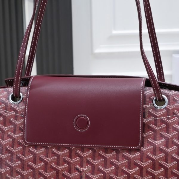 GOYARD ROUETTE SOUPLE BAG BURGUNDY 31CM ROUETTPMLTY33CL33P