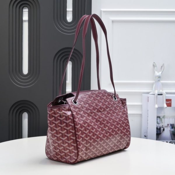GOYARD ROUETTE SOUPLE BAG BURGUNDY 31CM ROUETTPMLTY33CL33P