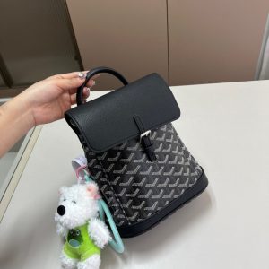 GOYARD ALPHI MINI BACKPACK BLACK 19CM ALPIN2MINTY33CL33P