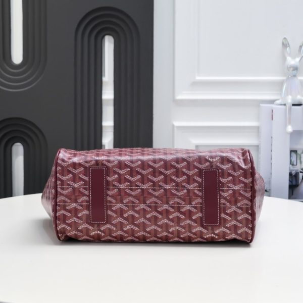 GOYARD ROUETTE SOUPLE BAG BURGUNDY 31CM ROUETTPMLTY33CL33P