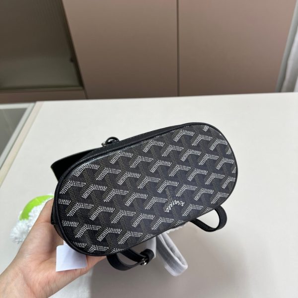 GOYARD ALPHI MINI BACKPACK BLACK 19CM ALPIN2MINTY33CL33P
