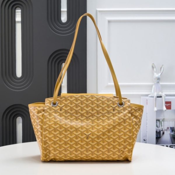 GOYARD ROUETTE SOUPLE BAG YELLOW 31CM ROUETTPMLTY08CL08P