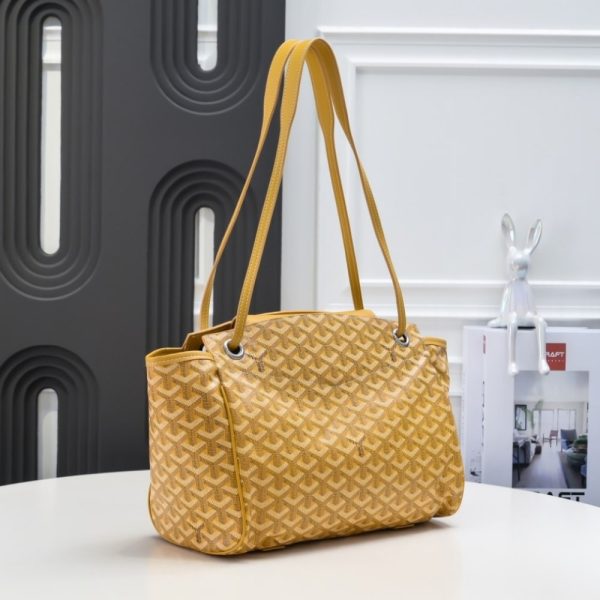 GOYARD ROUETTE SOUPLE BAG YELLOW 31CM ROUETTPMLTY08CL08P