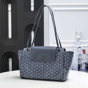 GOYARD ROUETTE SOUPLE BAG GREY 31CM ROUETTPMLTY51CL51P