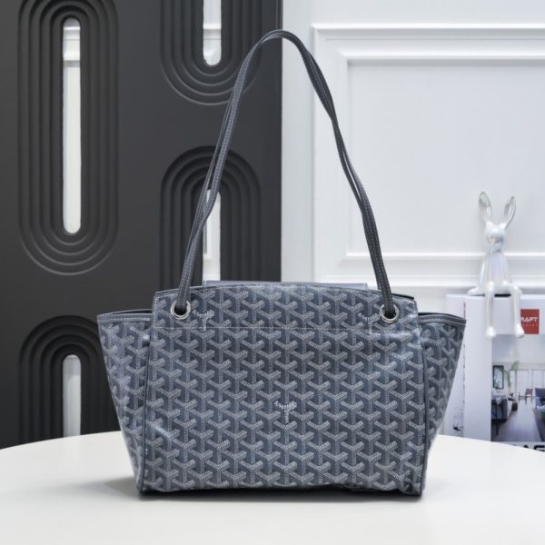 GOYARD ROUETTE SOUPLE BAG GREY 31CM ROUETTPMLTY51CL51P