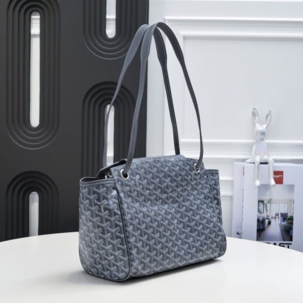 GOYARD ROUETTE SOUPLE BAG GREY 31CM ROUETTPMLTY51CL51P