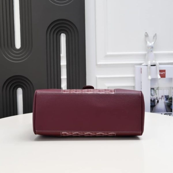 GOYARD SAÏGON TOTE BAG BURGUNDY 34CM SAIGOCMMLTY33CL33P