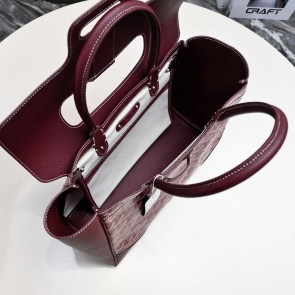 GOYARD SAÏGON TOTE BAG BURGUNDY 34CM SAIGOCMMLTY33CL33P