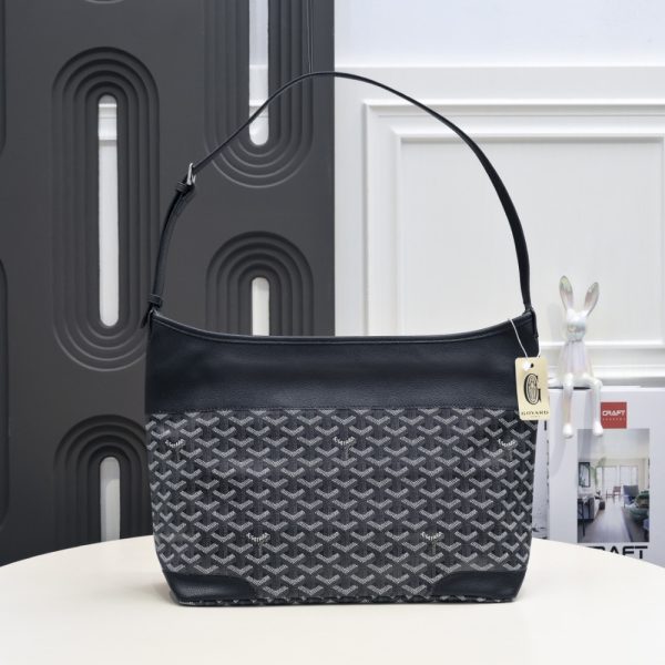 GOYARD GRENADINE HOBO BAGS BLACK 42CM