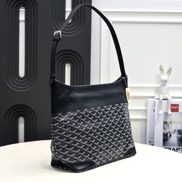 GOYARD GRENADINE HOBO BAGS BLACK 42CM