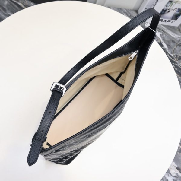 GOYARD GRENADINE HOBO BAGS BLACK 42CM