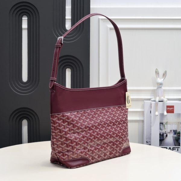 GOYARD GRENADINE HOBO BAGS BURGUNDY 42CM