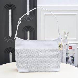 GOYARD GRENADINE HOBO BAGS WHITE 42CM