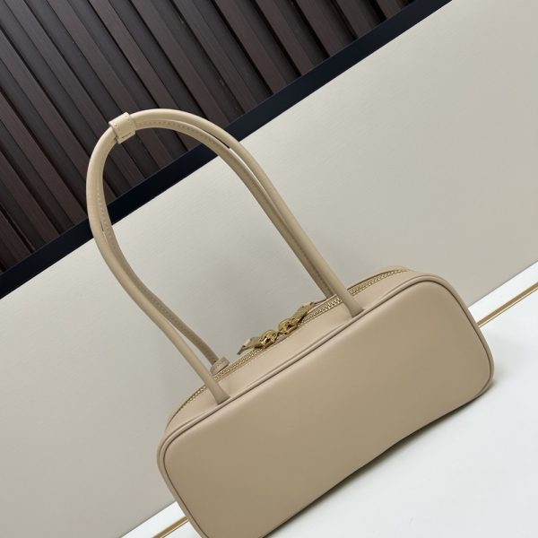 MIUMIU BEAU BAG SAND BEIGE 28CM 5BB173 2CRW F0036 V OTM