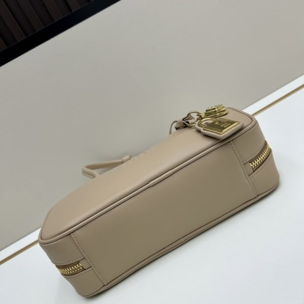 MIUMIU BEAU BAG SAND BEIGE 28CM 5BB173 2CRW F0036 V OTM