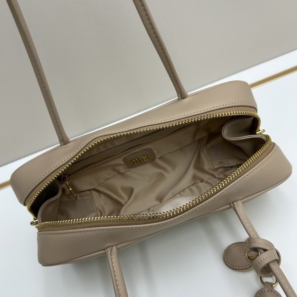 MIUMIU BEAU BAG SAND BEIGE 28CM 5BB173 2CRW F0036 V OTM