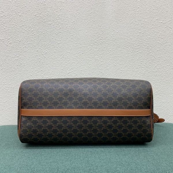 CELINE LARGE TRAVEL BAG IN TRIOMPHE CANVAS TAN 50CM 191472CYX 04LU