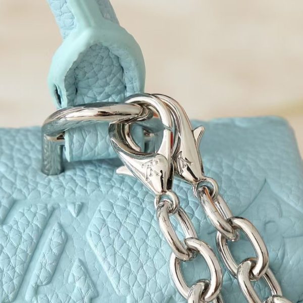 LOUIS VUITTON NANO MADELEINE BLUE 21CM M12211