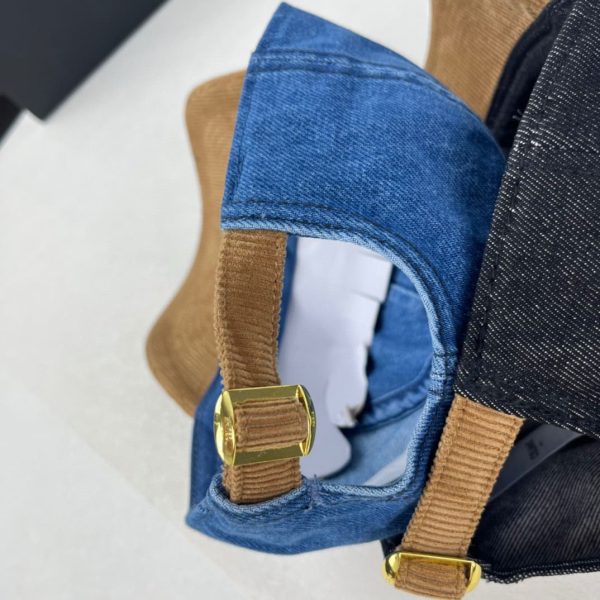 CELINE TRIOMPHE BASEBALL CAP IN UNION WASH BLUE