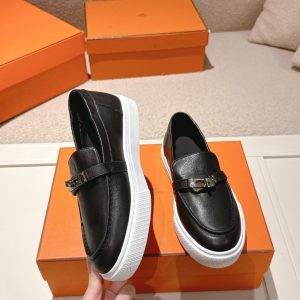 HERMES GAME SLIP ON SNEAKER NOIR H231015Z 02370