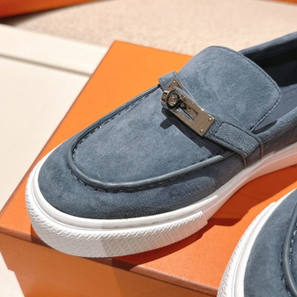 HERMES GAME SLIP ON SNEAKER BLUE
