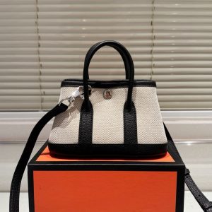 HERMES NEO GARDEN 23 ECRU BEIGE EBENE 20CM H086418CKAC