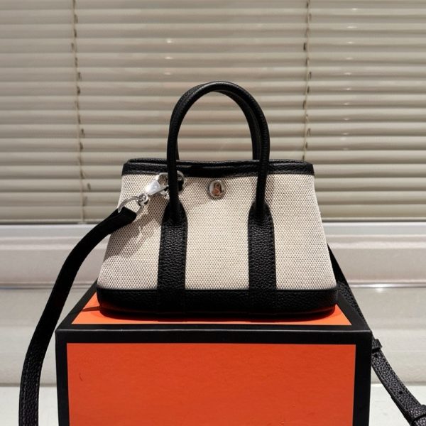 HERMES NEO GARDEN 23 ECRU BEIGE EBENE 20CM H086418CKAC