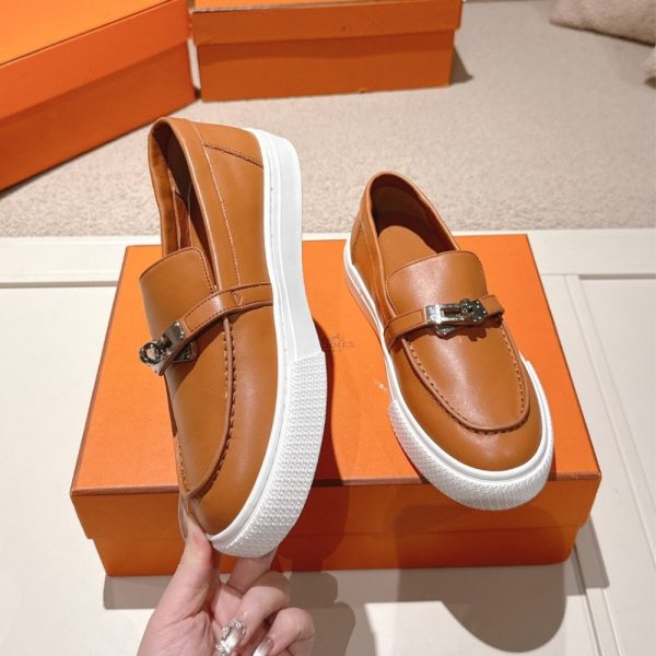 HERMES GAME SLIP ON SNEAKER NATURAL H231727ZH04410