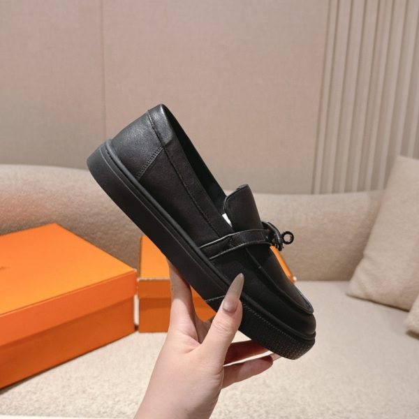 HERMES GAME SLIP ON SNEAKER NOIR H241850ZH03395