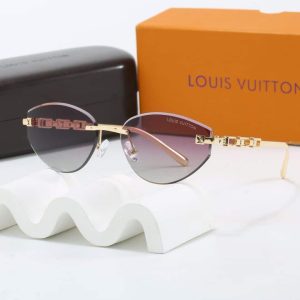 LOUIS VUITTON ICONIQUE FÉLINE SUNGLASSES PURPLE