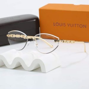 LOUIS VUITTON ICONIQUE FÉLINE SUNGLASSES TRANSPARENT