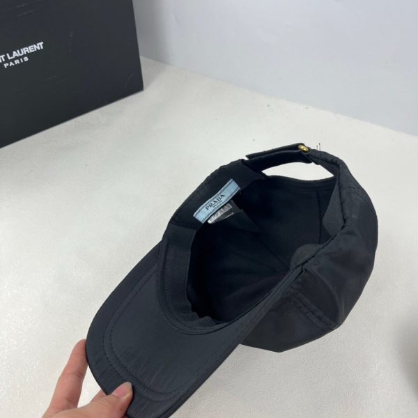 PRADA CANVAS BASEBALL CAP BALTIC BLUE 1HC274 2C1S F0216