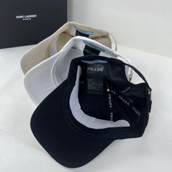 PRADA DRILL BASEBALL CAP BLACK 1HC179 2FMB F0002