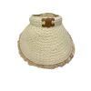 CELINE TRIOMPHE HAT IN STRAW BEIGE