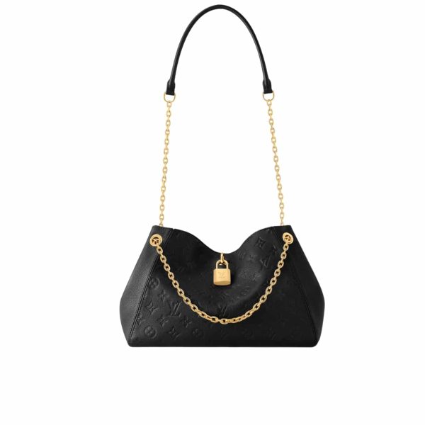 LOUIS VUITTON ANYTIME PM BLACK 34CM M14414