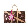 LOUIS VUITTON X TAKASHI MURAKAMI KEEPALL BANDOULIÈRE 45 BROWN 45CM M13752
