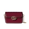 GUCCI GO SMALL SHOULDER BAG ROSSO ANCORA RED 21CM ‎826761 FAEKL 6207