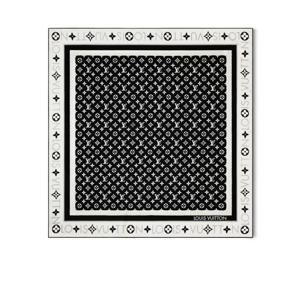 LOUIS VUITTON MONOGRAM INFINITY SQUARE NOIR 90CM M79893