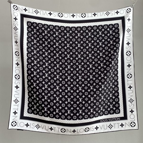 LOUIS VUITTON MONOGRAM INFINITY SQUARE NOIR 90CM M79893