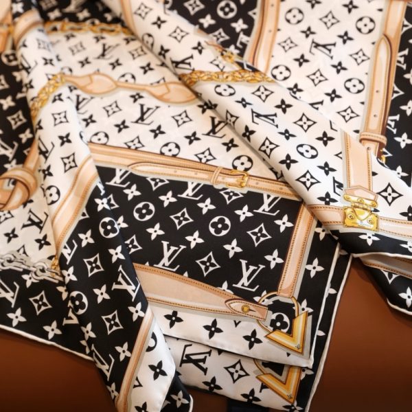 LOUIS VUITTON MONOGRAM CONFIDENTIAL BLACK 90CM M78667